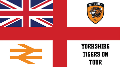 Hull City England Flag Design custom football sticker waterproof vinyl
