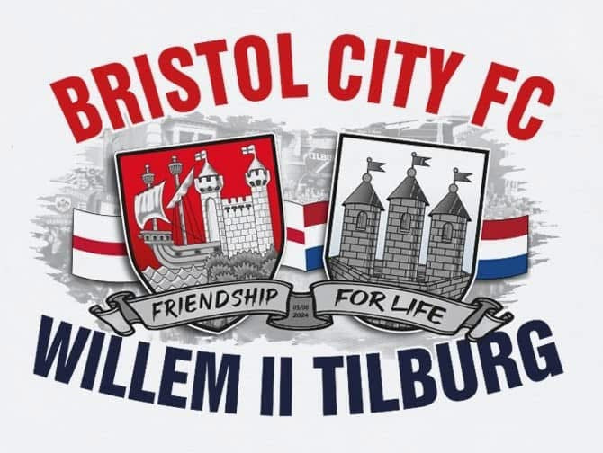Bristol City custom football sticker waterproof vinyl custom football sticker