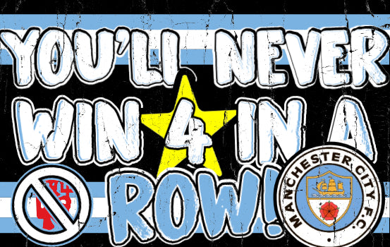 Man City custom football sticker waterproof vinyl