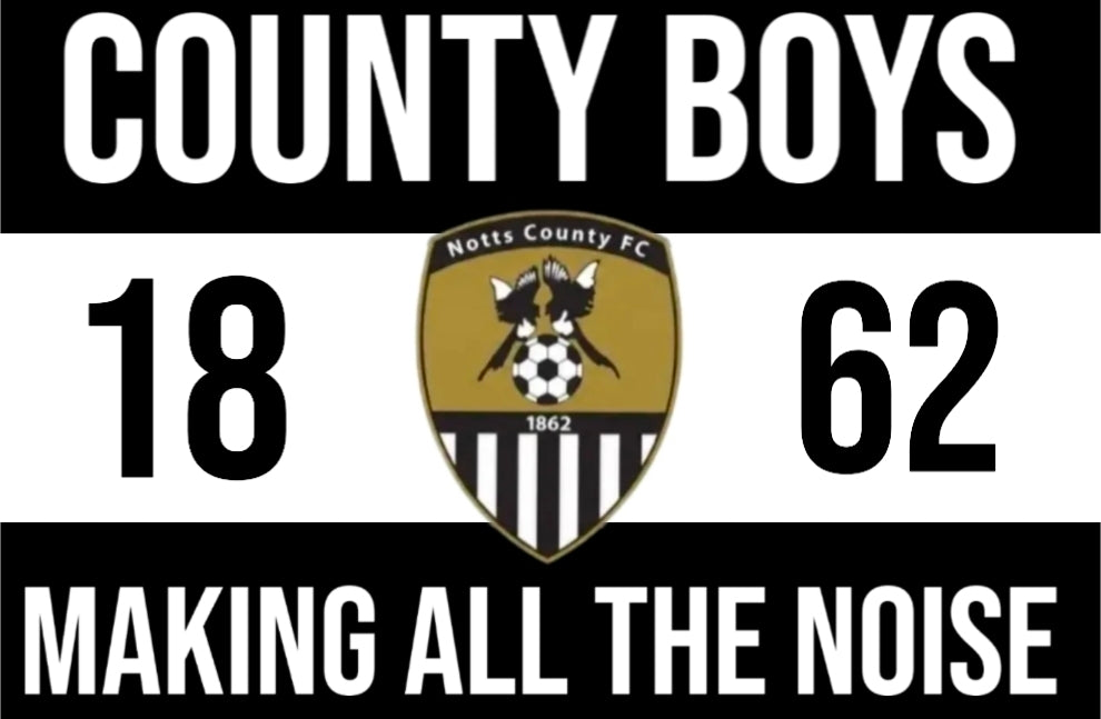 Notts County custom football sticker waterproof vinyl custom football sticker