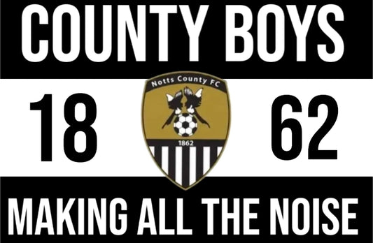 Notts County custom football sticker waterproof vinyl custom football sticker