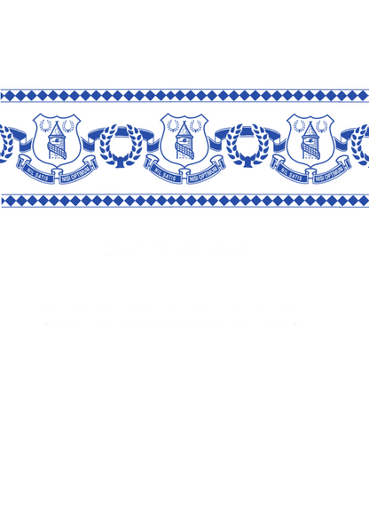 Everton custom football sticker waterproof vinyl
