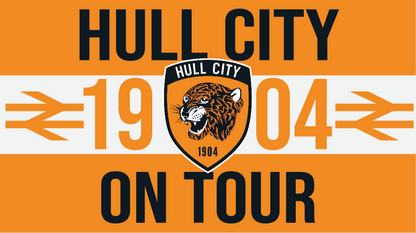 Hull City On Tour Design custom football sticker waterproof vinyl