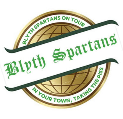 Blyth Spartans Taking The Piss Design custom football sticker waterproof vinyl