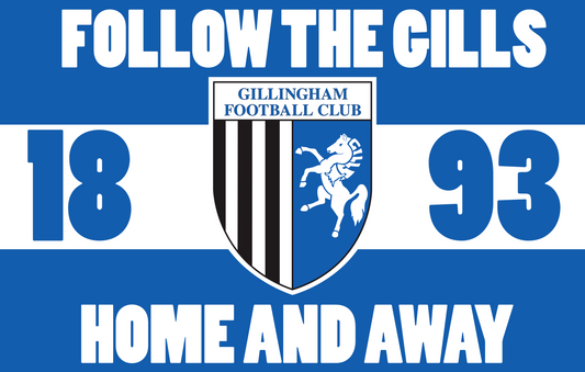GFC Home and Away x10 custom football sticker