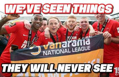 We've seen things they'll never see Design custom football sticker waterproof vinyl