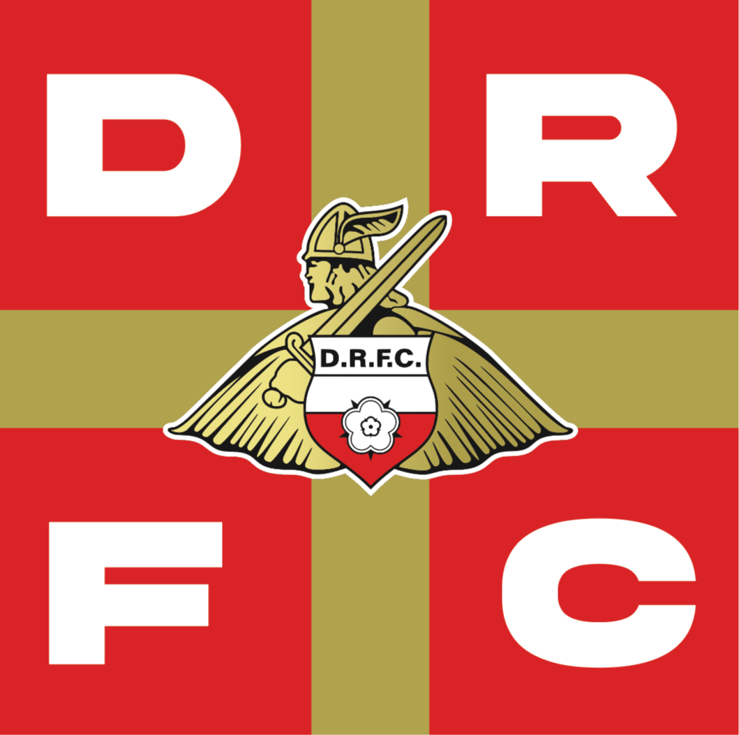 Doncaster Rovers Square Design | custom football sticker waterproof vinyl custom football sticker