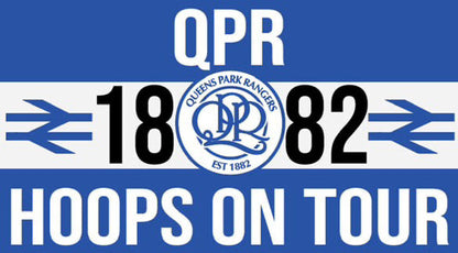 QPR Hoops On Tour Design custom football sticker waterproof vinyl