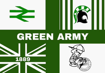 Blyth Spartans England Flag Design custom football sticker waterproof vinyl