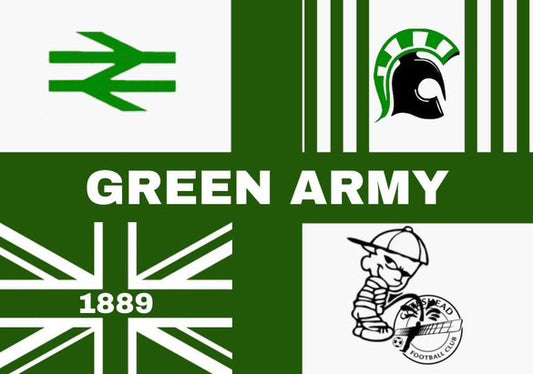 Blyth Spartans England Flag Design