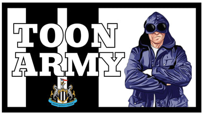 Toon Army Design | custom football sticker waterproof vinyl