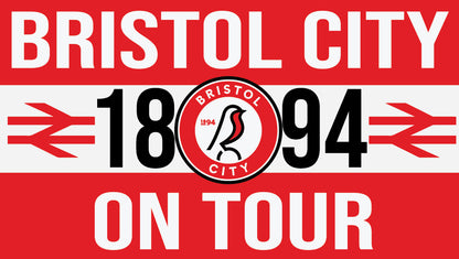 Bristol City On Tour Design custom football sticker waterproof vinyl