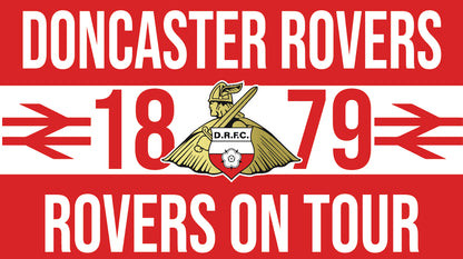Doncaster Rovers On Tour Design | custom football sticker waterproof vinyl