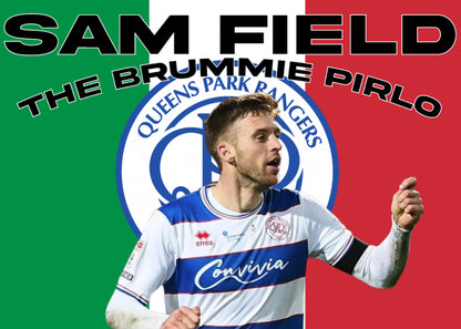 Sam Field Brummie Pirlo Design custom football sticker waterproof vinyl