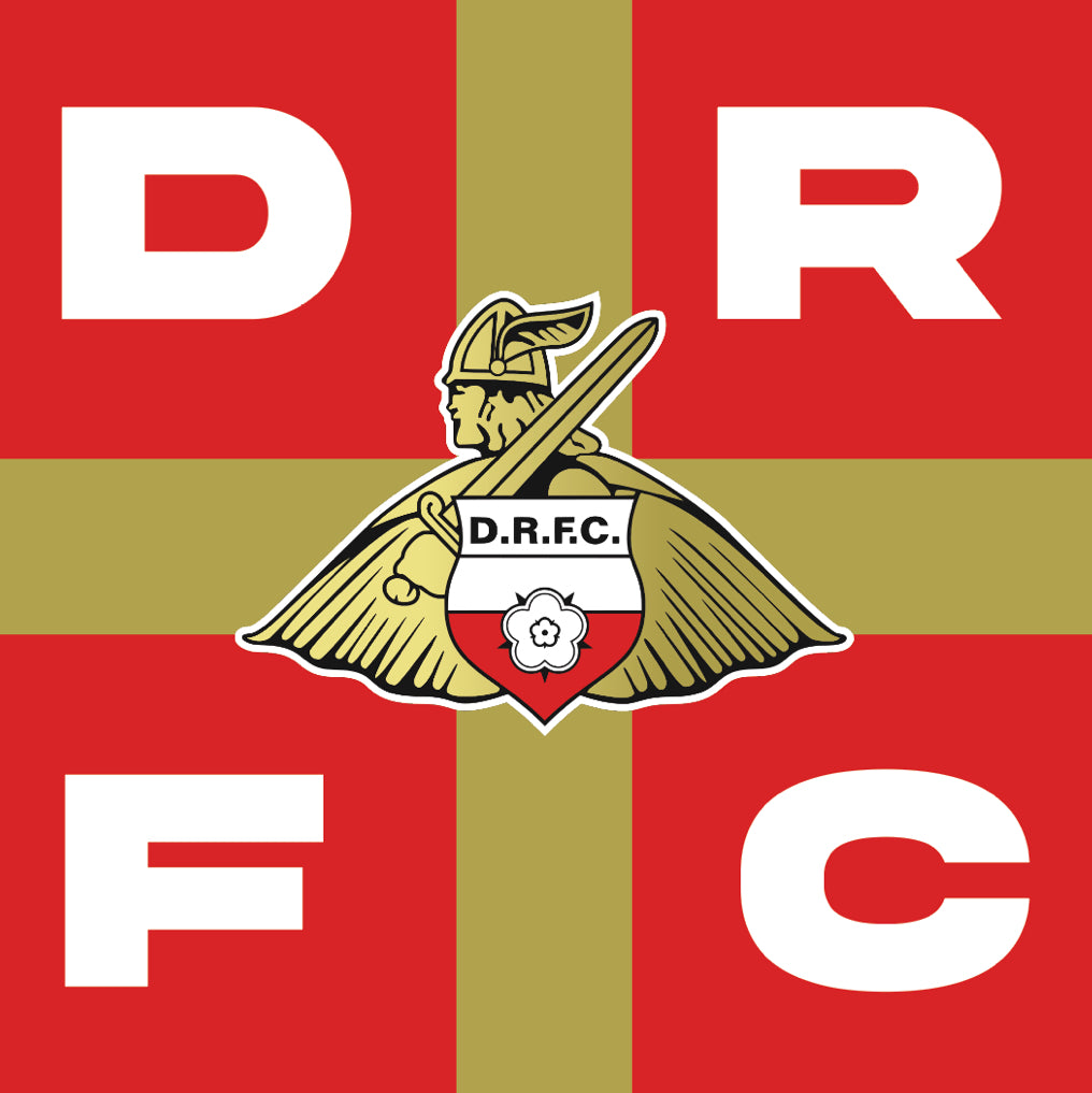 Doncaster Rovers Square Design | custom football sticker waterproof vinyl custom football sticker