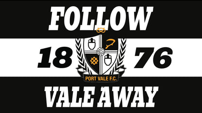 Follow Vale Away Design custom football sticker waterproof vinyl