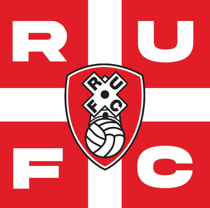 RUFC Square Design | custom football sticker waterproof vinyl
