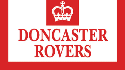 Doncaster Rovers Offensive Weekender Design | custom football sticker waterproof vinyl