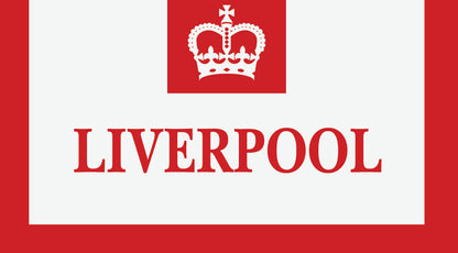 Liverpool Offensive Weekender Design custom football sticker waterproof vinyl