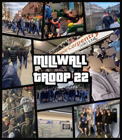 Troop 22 GTA V Design custom football sticker waterproof vinyl