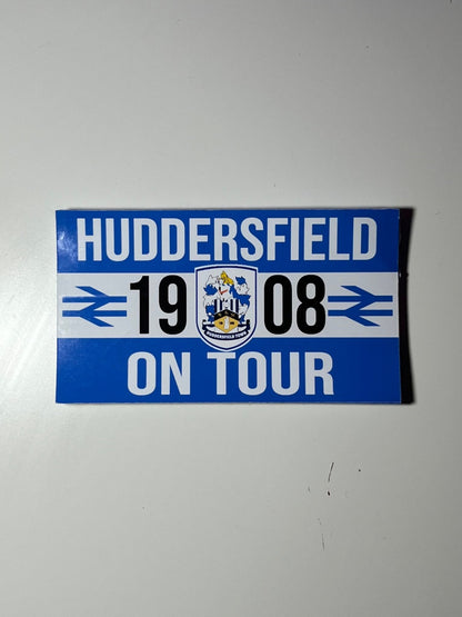 Huddersfield Town On Tour custom football sticker waterproof vinyl