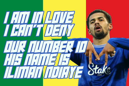 Iliman Ndiaye Design custom football sticker waterproof vinyl