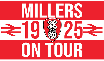 Millers On Tour Design custom football sticker waterproof vinyl