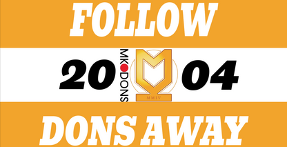 Follow Dons Away Design custom football sticker waterproof vinyl