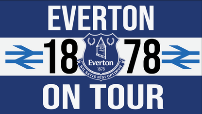 Everton On Tour Design custom football sticker waterproof vinyl