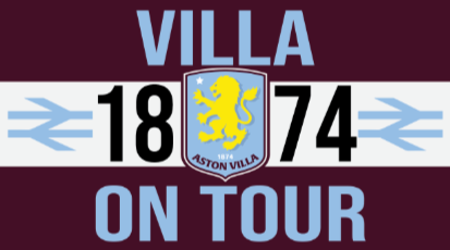 Aston Villa On Tour custom football sticker waterproof vinyl