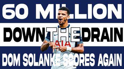Dom Solanke Scores Again Design custom football sticker waterproof vinyl