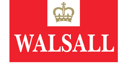 Walsall Offensive Weekender Design custom football sticker waterproof vinyl