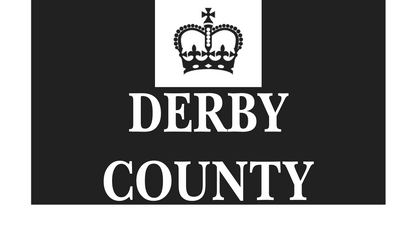 Derby County Offensive Weekender Design custom football sticker waterproof vinyl
