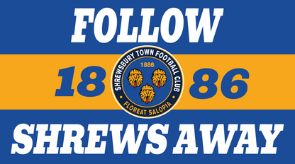 Follow Shrews Away Design custom football sticker waterproof vinyl