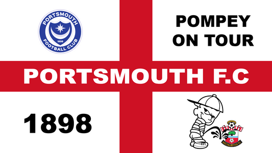 Portsmouth England Flag Sticker