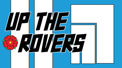 Up The Rovers Design custom football sticker waterproof vinyl