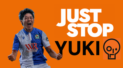 Just Stop Yuki Design custom football sticker waterproof vinyl