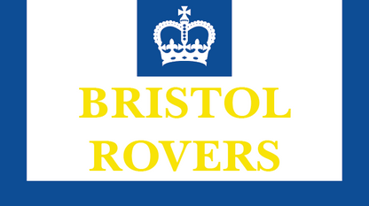 Bristol Rovers Offensive Weekender Design custom football sticker waterproof vinyl