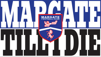 Margate  Till I Die Design custom football sticker waterproof vinyl