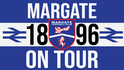 Margate On Tour Design custom football sticker waterproof vinyl