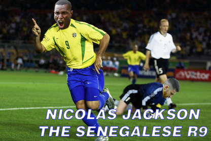 Nicolas Jackson R9 Design custom football sticker waterproof vinyl