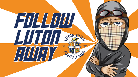 Follow Luton Football Sticker