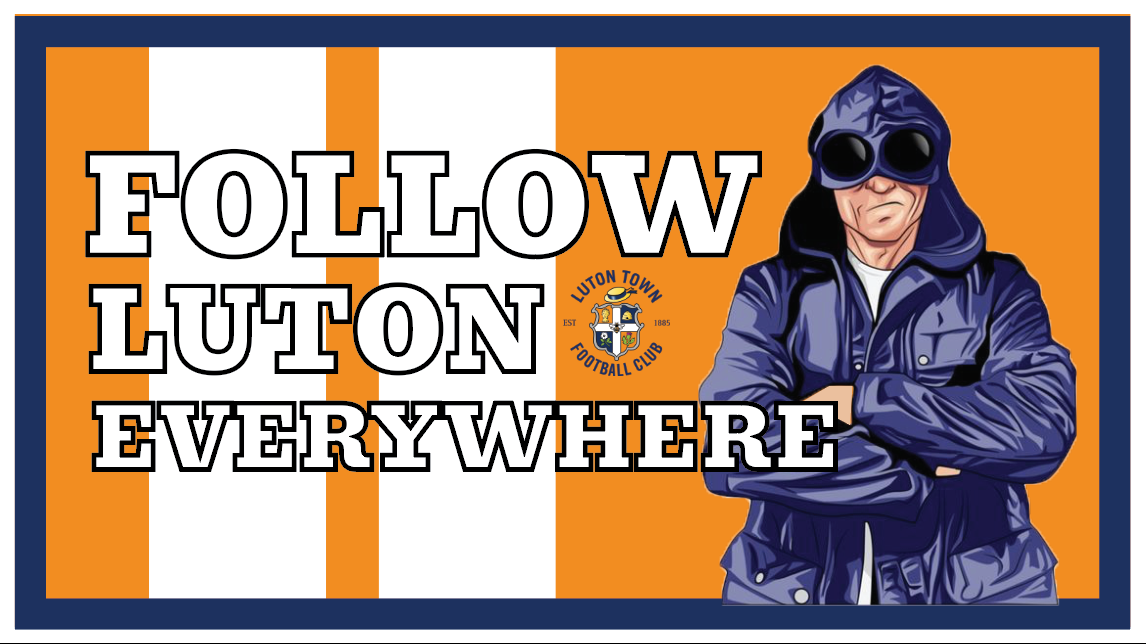 Follow Luton Everywhere Design x10