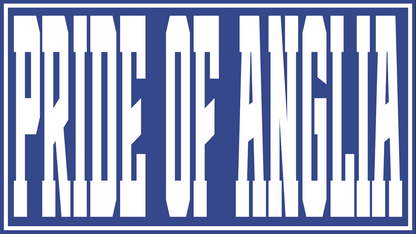 Pride Of Anglia Design custom football sticker waterproof vinyl