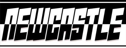Newcastle Long Strip Design custom football sticker waterproof vinyl