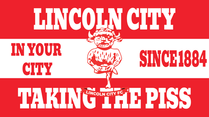 Lincoln City In Your City Design custom football sticker waterproof vinyl