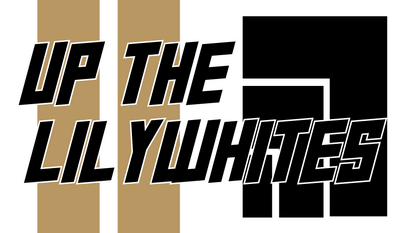 Up The Lilywhites Design custom football sticker waterproof vinyl