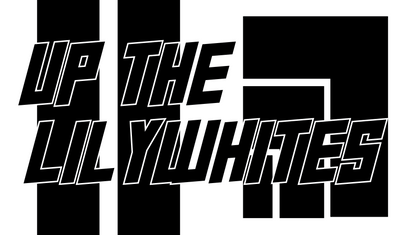 Up The Lilywhites Design custom football sticker waterproof vinyl
