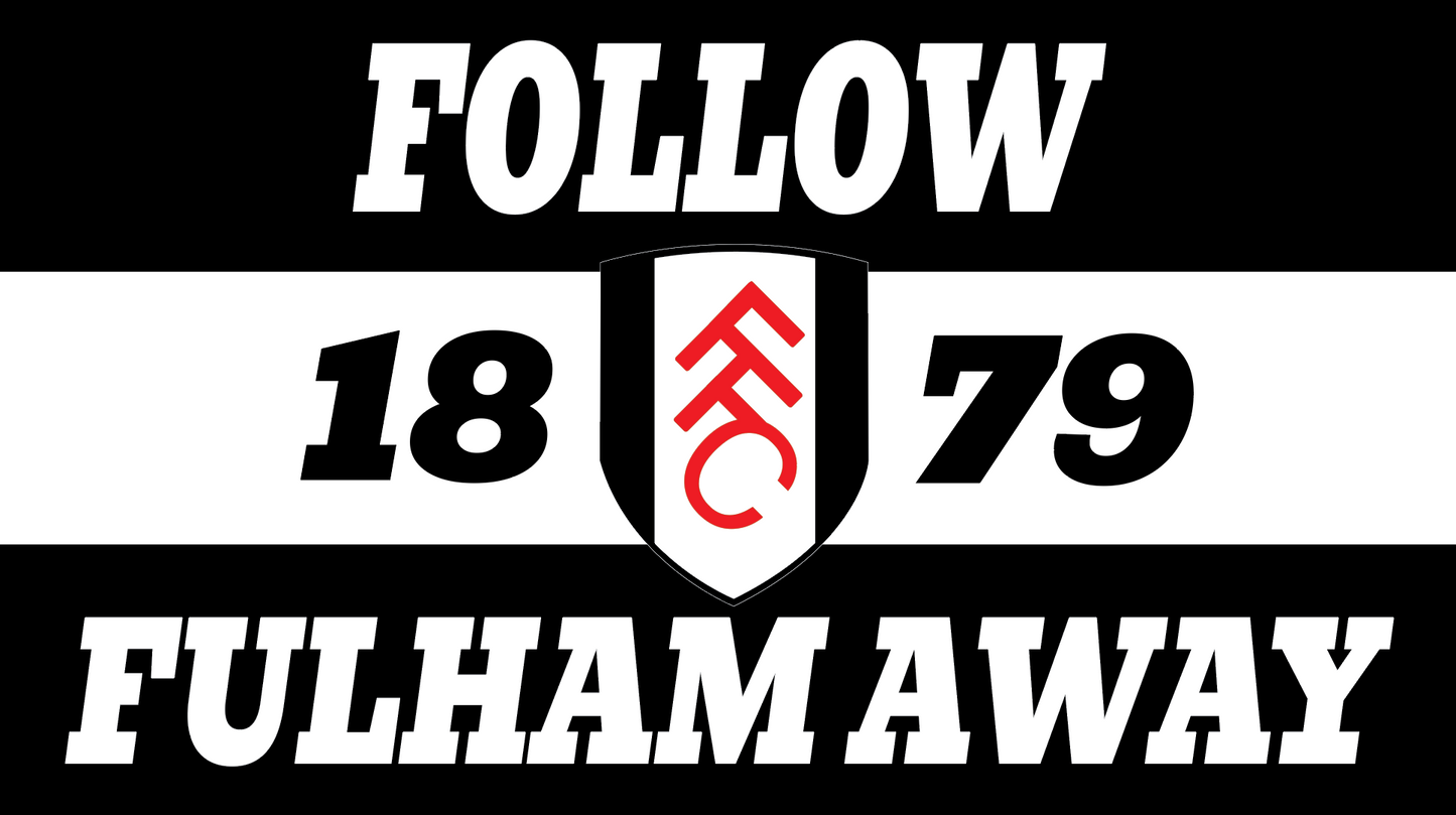 Follow Fulham Away Design x10