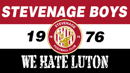 Stevenage Boys We Hate Luton Design custom football sticker waterproof vinyl